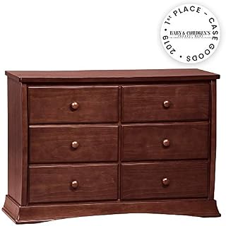 Delta Children Bentley Six Drawer Dresser, Chocolate