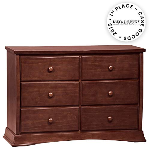 Delta Children Bentley Six Drawer Dresser, Chocolate