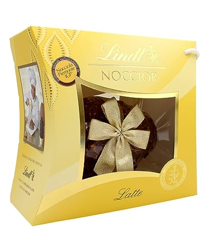 Lindt Uovo di Pasqua 2026 Noccior al Cioccolato al Latte e Nocciole Piemonte IGP, Idea Regalo Pasqua, Formato 510g
