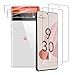 Aerku Verre Trempé pour Google Pixel 6 [2 Pièces] + Caméra Arrière Protecteur [2 Pièces], Dureté 9H[sans Bulles] Vitre Trempé Protecteur d'écran pour Google Pixel 6[Transparente]