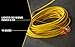 Southwire Yellow Jacket Heavy Duty Extension Cord - Outdoor Power for Tools & Equipment - Lighted End with SJTW Jacket & Three Prong Plug - 50 Foot