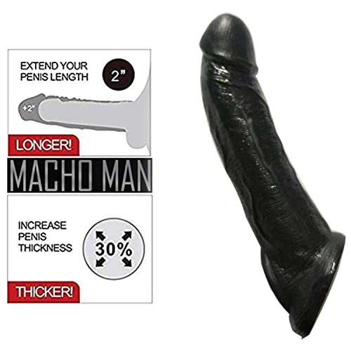 Tollew 98512785412792252 New Soft Realistic Sleeve Extender Sheath For Men Male Enhancement Extension Sleeve Massage 2252 thumb #3