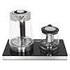 Doppelflammiger Elektrischer Wasserkocher 1500W Glas Teekocher 1L + 2.5L, Teewasserkocher mit Temperatureinstellungen und Touch-Bedienfeld, für Kaffee & Tee #3