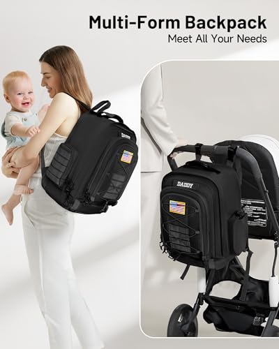 Kcross Tactical Diaper Bag For Men With Changing Pad thumb #5