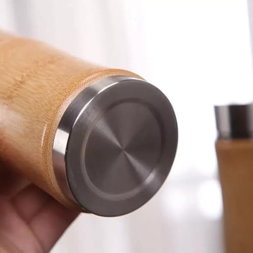 Insulated Bamboo Tea Tumbler With Infuser - Non-Slip, 16 Oz Capacity #TOP6