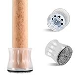 【Lugar aplicable】: - Adecuado para madera dura, bambú, laminado, baldosas, piso liso, etc. No apto para cemento y otros pisos rugosos. Además, estas almohadillas de fieltro para sillas son las mejores para las patas de las sillas que están perpendiculares al suelo.