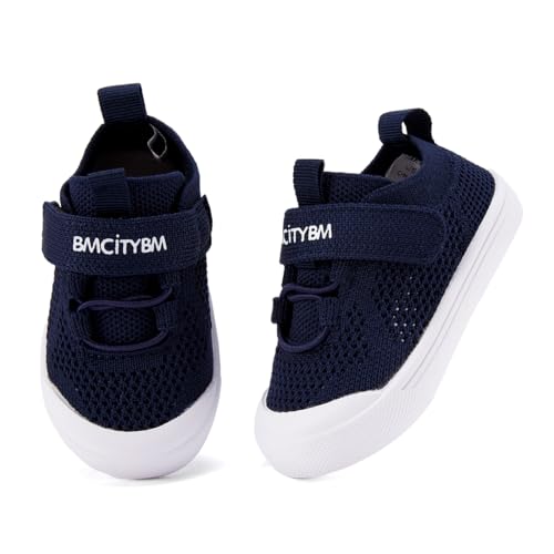 Image of BMCiTYBM Baby Shoes Boy Girl Infant Sneakers Non-Slip First Walkers 6 9 12 18 24 Months