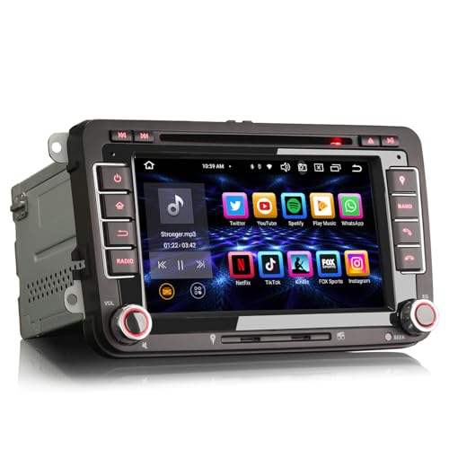✪【Compatibilità】2DIN auotradio bluetooth per VW Amarok (2010-2015), Beetle (2011-2015), Bora (Jetta) (2005-2015), Caddy (2004-2015), EOS (2006-2015), Golf MK5 / V5 / A5 / 1K (Variant / GTI / Station Wagon) (2003-2009), Golf MK6 / VI6 / A6 / 5K (GTI / Wagon / R / Variant / Station Wagon / Cabriolet) (2008-2013), Golf Plus (2004-2013) ,Jetta V/A5/1K (2005-2009),Jetta Vl/A6/1B (2010-2015),Passat B6/3C (Estate/Sedan/Wagon)(2005-2010),Passat B7/3C（Estate/Sedan / Carro/ Alltrack)(2010-2014)