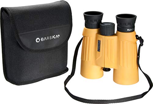 Barska 10X30 Wp Floatmaster Binoculars (Blue Lens, Yellow) (Ab11092) #TOP2