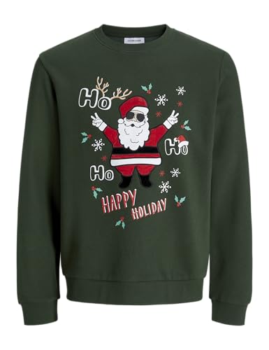 JACK & JONES Jjchristmas Sweat Crew Neck Xmas
