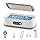 Ultrasonic Jewelry Cleaner,49KHz Ultrasonic Jewelry,Glasses,Rings,Watch Bands Cleaner,3 Modes with Digital Timer,22oz(650ML),304 Stainless Steel Water Tank