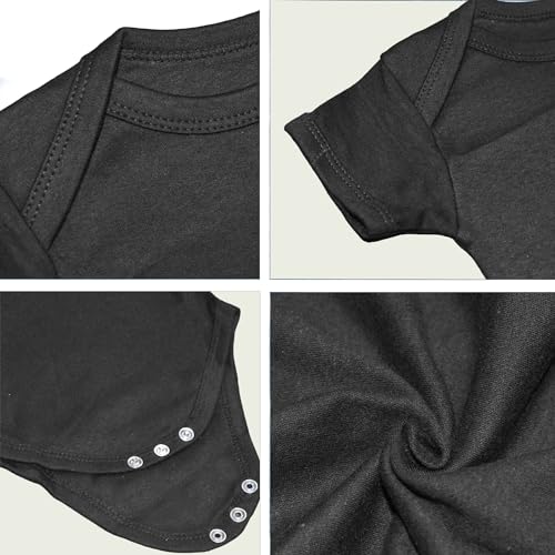 Image of VParents Rompers for New Born Baby Girl & Boy (Pack of 3), 100% Cotton Half Sleeve Romper /Bodysuit /Jumpsuit /Onesies /Sleepsuit For Infants & Toddlers, Comfortable Daily Wear Clothes For Babies