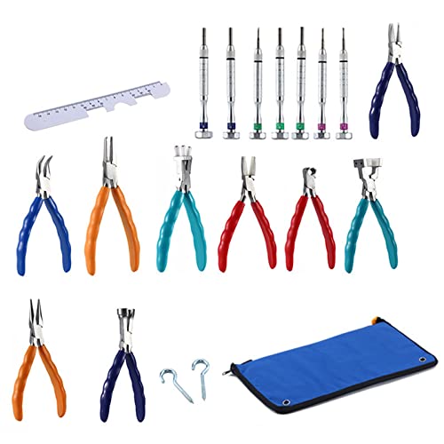 Kit combinado de herramientas para reparacion de gafas