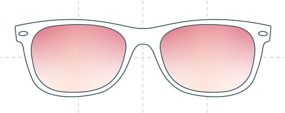 Sunglass Fix Replacement Sunglass Lenses Compatible for Prada SPS01T-F 57mm (Non-Polarized SFx-Diamond Rose Gradient Gold Flash Pair)