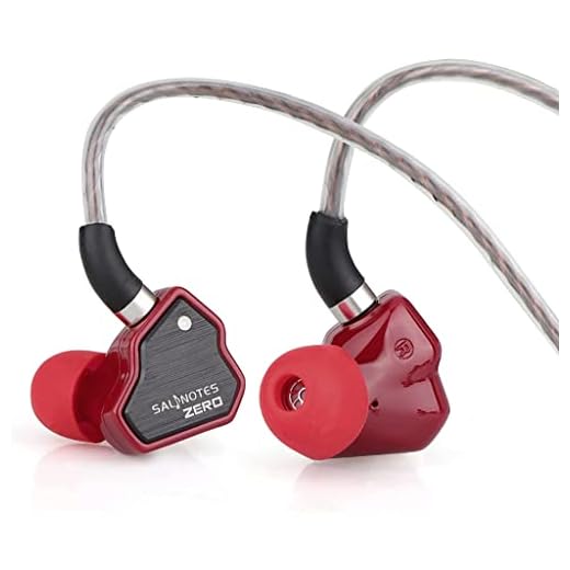 7HZ Salnotes Zero Mecha Edition in-Ear Monitors – Wired Earphones with 10mm Dynamic Driver, Metal Composite Diaphragm, Hi-Fi Sound, Noise Isolating IEM for Audiophiles and Musicians