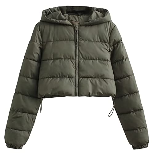 Blouson d'hiver noir matelassé veste d'hiver courte femme en coton Gn2 L