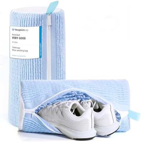 Teletrogy 2 Piezas Bolsa para Lavar Zapatillas en Lavadora, Bolsa...