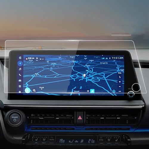 Protection d'écran de navigation Carplay Prius 2024 verre trempé auto