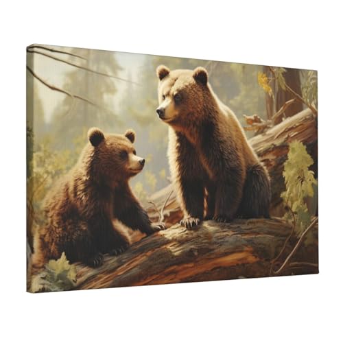 Toile murale moderne prête à être accrochée au bureau ou salon
