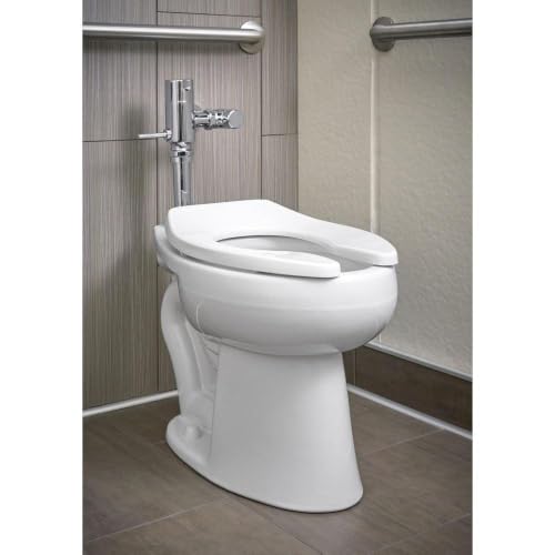 Ultra ADA-height flushometer bowl with top spud - image 2