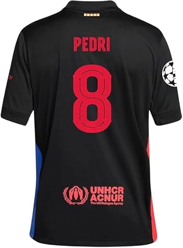 Pedri Away Soccer Jersey for Men Fan Version (US, Alpha, XX-Large, Regular, Regular, Away Kit)