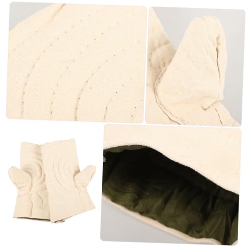 Guantes para horno resistentes al calor de algodón ignífugo para repostería 8