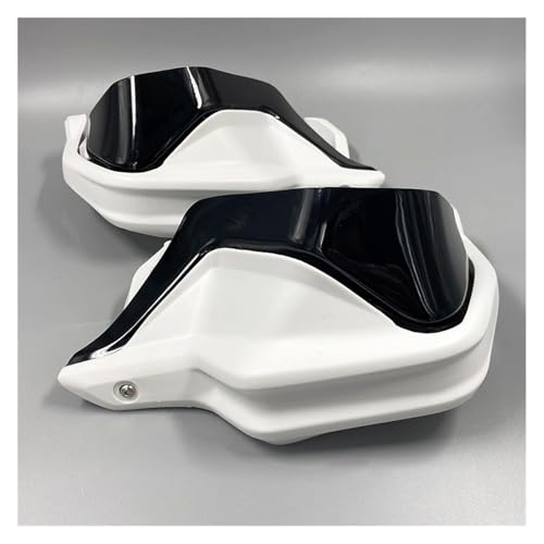 Protège-mains moto blanc pour affronter le vent en F900R F900XR