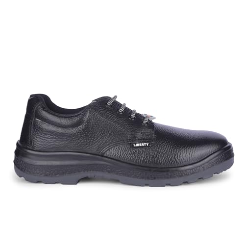 Image of Liberty Freedom SurakshaRA Men's Derby Safety Shoes: Reliable Protection with Lasting Comfort for Everyday Wear Safety Shoes for Men | Industrial Safety Shoes for Men | Safety Shoes for Men Stylish