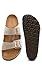 Birkenstock Men's Soft Arizona Suede Sandals, Taupe, Tan, 7 Medium US