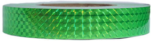 Prismatic Tape - Fluorescent Green (1-inch x 150 ft) by Hoopologie