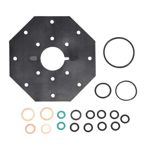 Motoparty Fuel Distributor Rebuild Kit for Mercedes Benz W126 420 500 560 SL SE Replace for OEM Number 0438101018 Fluorinated Rubber