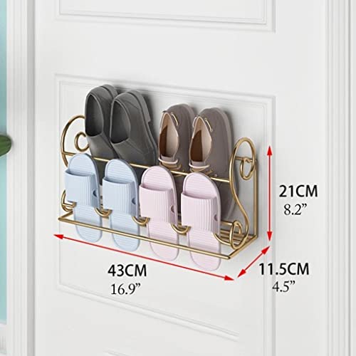 Étagère à chaussures suspendue pour résoudre le manque de place dans l'entrée