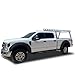 Black Horse Heavy Duty Ladder Rack Over Cab System 8' Bed Silver Aluminum Compatible with All 3/4-ton Trucks with 8ft Bed Length Not Compatible with tonneau Covers-CSFRHD8
