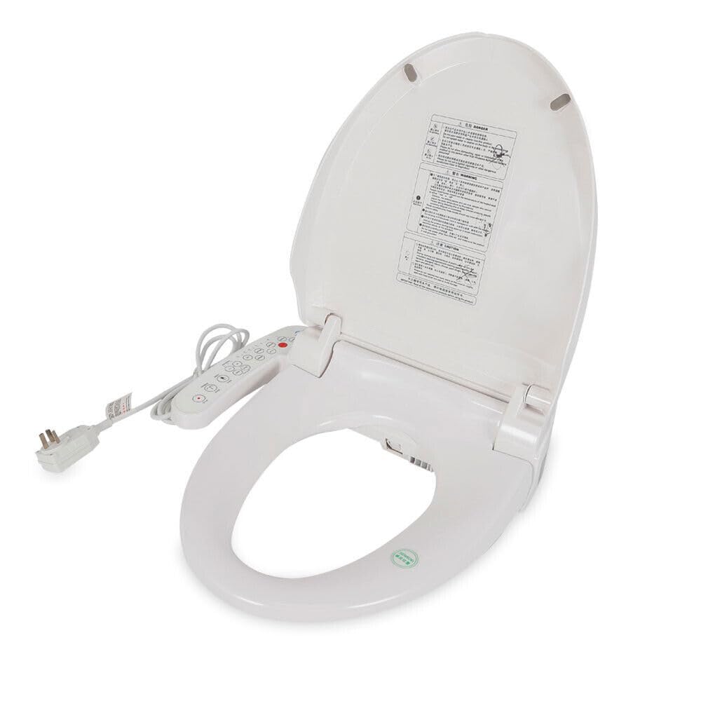 Asiento Electrónico Smart Bidé Inodoro,Asiento Bidé Smart Ducha Asiento Asiento Inodoro Asiento Eléctrico Calentado,Ahorro de Energía