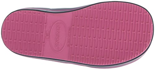 Havaianas Girls' GALOCHAS Kids Prints RAIN Boot Crystal Rose4