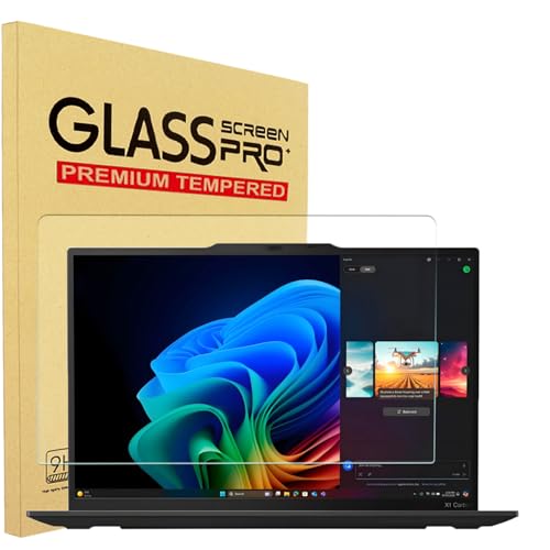 14 Inch Tempered Glass Screen Protector for Lenovo Thinkpad X1 Carbon Gen 13/12,Thinkpad X9 14 Gen 1,X1 Gen 10/9,Thinkpad X1 Yoga Gen 9/8/7,Thinkpad T14s Gen 6/5/3 &T14 Gen5/4/3, 9H, Anti-Scratch