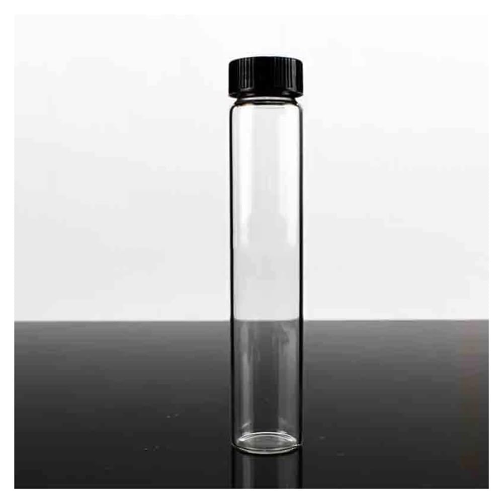 Vetreria da laboratorio Flacone for reagenti da laboratorio in vetro trasparente con tappo a vite da 2 ml a 100 ml for esperimenti(2ml 100pcs)