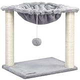 HOOBRO Cat Tree Tower For Indoor Cats, Small Cat Pet House Furniture Plush Soft Hanging Basket Perch...