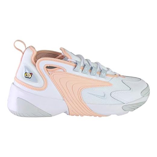 Nike Damer Zoom 2k löparsko, Blanco Aura Washed Coral, 36.5 EU