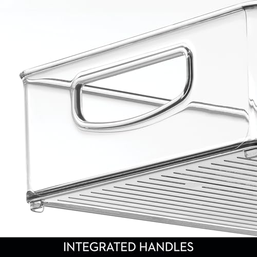 iDesign Stackable Clear Plastic Extra Long Pantry Organizers and Cabinet Storage Bins for Kitchen by iDesign - Image 8