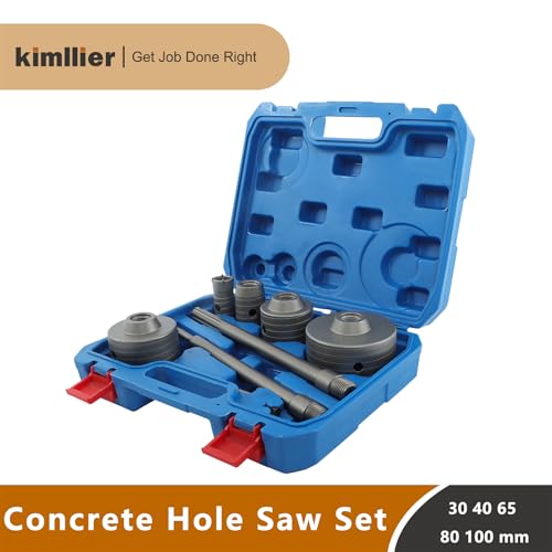 Set de 9 piezas de brocas para concreto kimllier miniatura 2