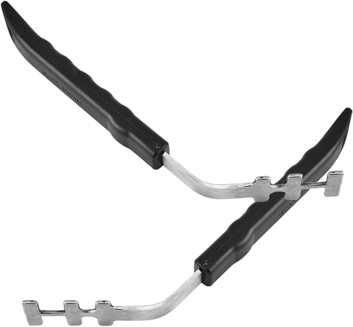 Grill Grate Lifter Gripper Xmas Stainless Steel 2pcs for Hot Rack