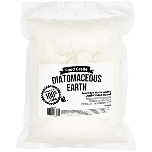 Southern Homewares Diatomaceous Earth Food Grade (Fresh Water Type) 2lb Zipper Bag Codex DE (0.2)