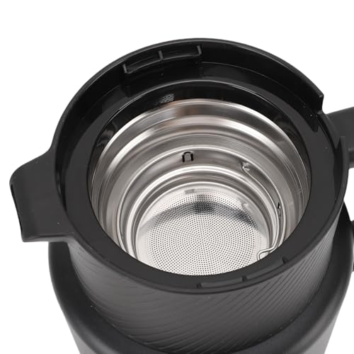 Tetera de acero inoxidable con base antideslizante y pantalla para evitar quemaduras 7