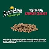 Christopherus Vegetarischer Crunchy Cracker für ausgewachsene Hunde, Leckerli für Hunde, Apfel + Linsen, 125 g