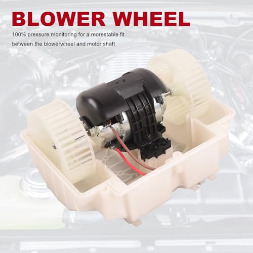 Image of TOPAZ HVAC Blower Motor Assembly Compatible with Mercedes-Benz C216 W221 CL550 CL600 CL63 CL65 S63 AMG S350 S400 S500 S550 S600 S63 S65 AMG 2006-2014 2218202714 2218200514