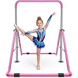 Sportsroyals Gymnastics Bar for Kids,Adjustable Height...