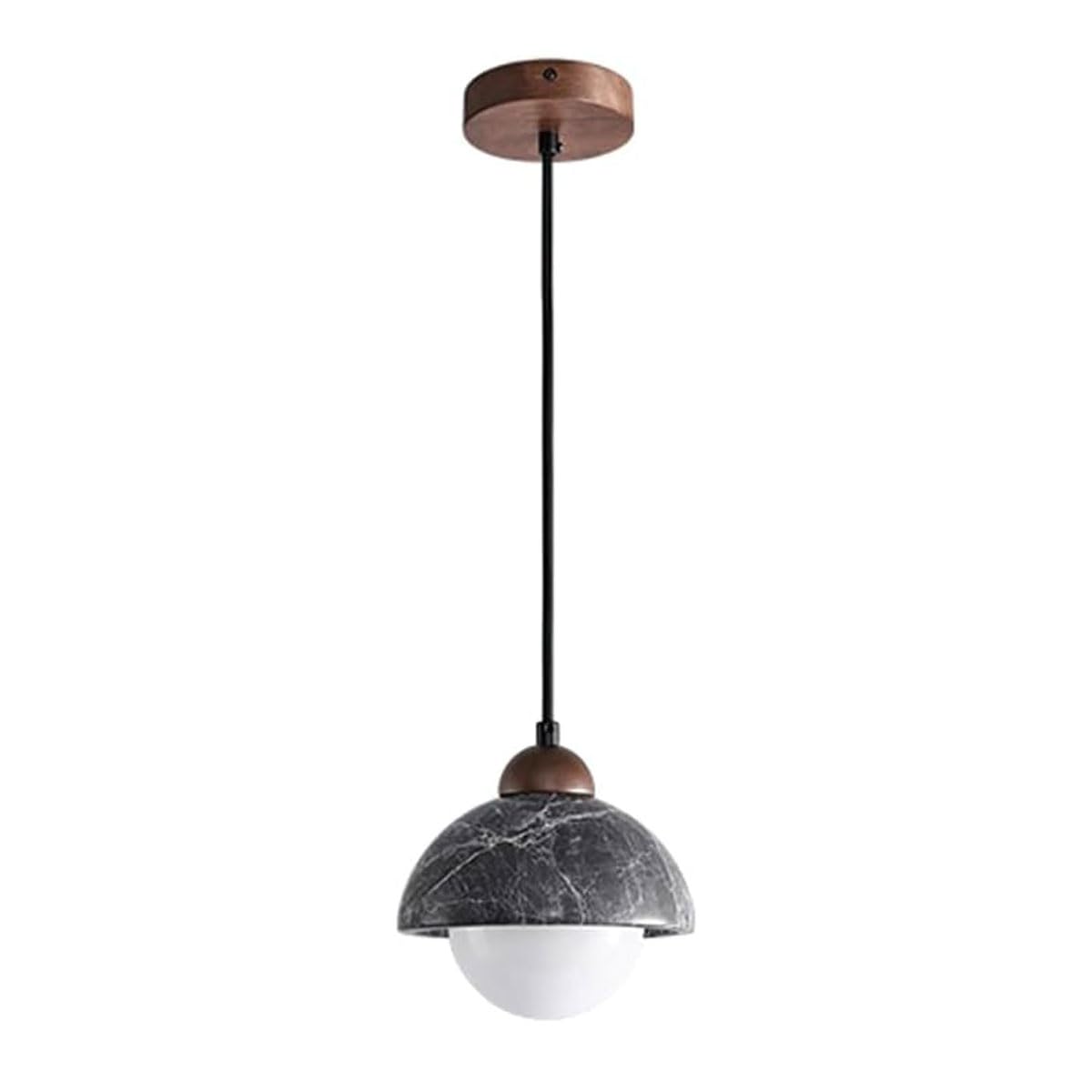 Plafonnier réglable pour cuisine moderne et lampe suspendue en marbre