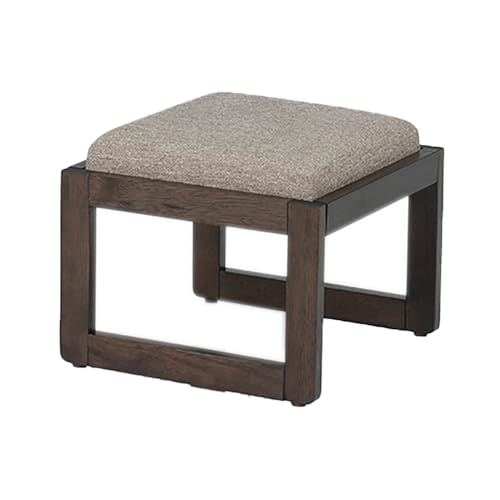Image of Royaloak Boston American Wooden Coffee Table with 4 Stool | Solid Wood with Veneer Top | Upholstered & Cushioned Stools | Side Storage for Utility | Durable & Long Lasting | Space Saver Design