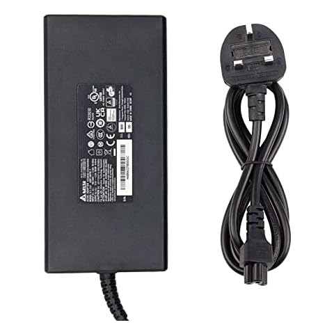 Wikiparts* New Delta 180W Charger Replacement for Acer PREDATOR HELIOS 300 G3-571-71FN Laptop 19.5V 9.23A Power Supply Ac Adapter with Free UK Power cord Cover
